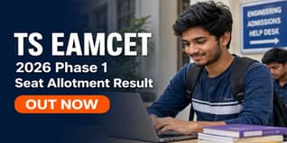 TS EAMCET 2026 Phase 1 Seat Allotment Result Released at tgeapcet.nic.in; Check Fee Payment Last Date